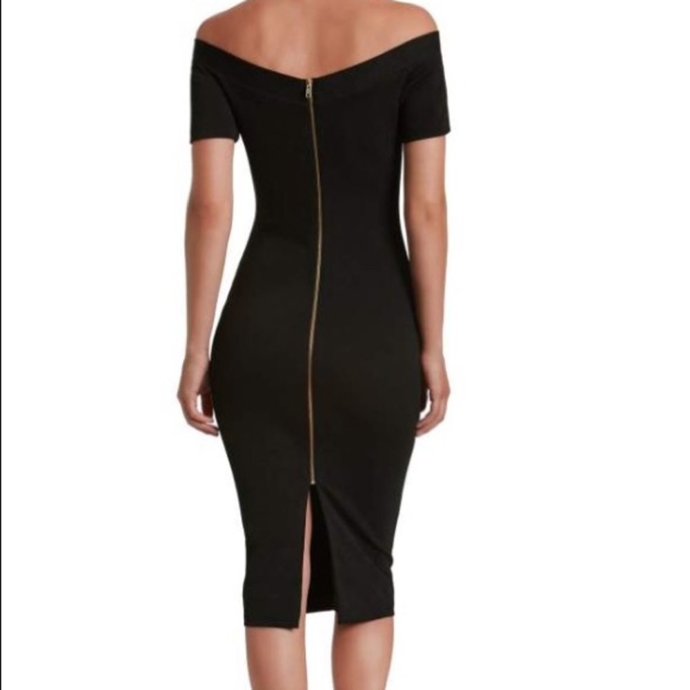 Body Con Little Black Dress Zipper